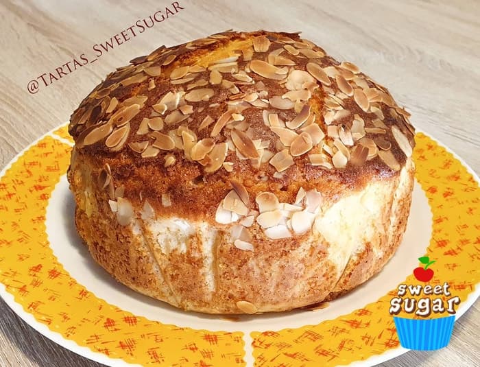 Bizcocho de limón y almendras
